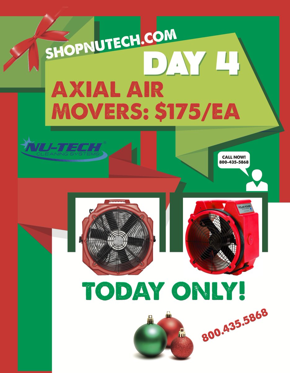 NuTechClean's tweet photo. AXIALS: $175 EACH! https://t.co/9FRtDwreRt