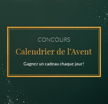 Rendez-vous sur Facebook chaque jour pour participer à notre concours Calendrier de l'Avent! bit.ly/2xMJs6j