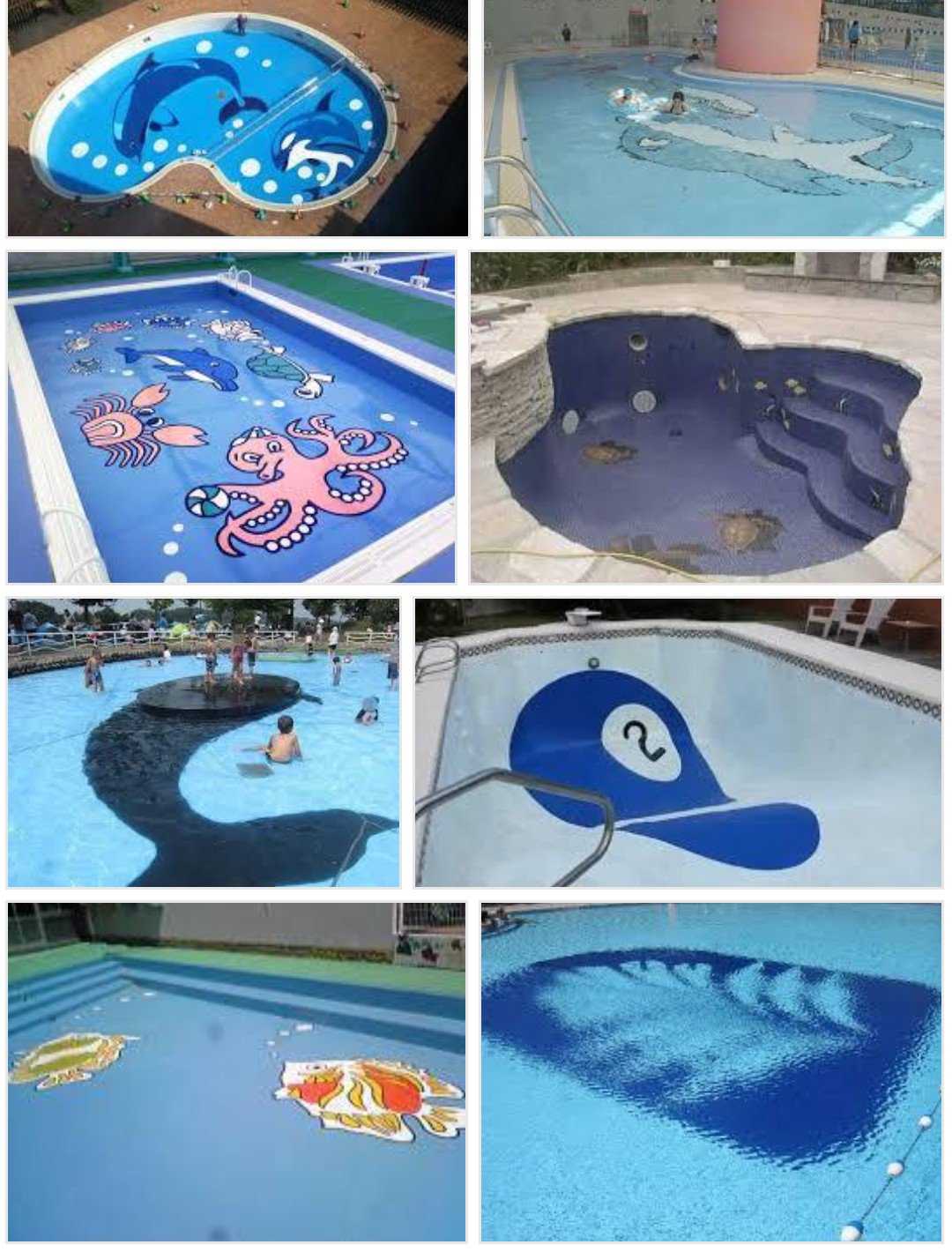 いろは Yuzu ℙ 子供の頃怖かったもの プールの床に描いてある絵 正直今でもゾッとする T Co Fhhrbrrdbk Twitter