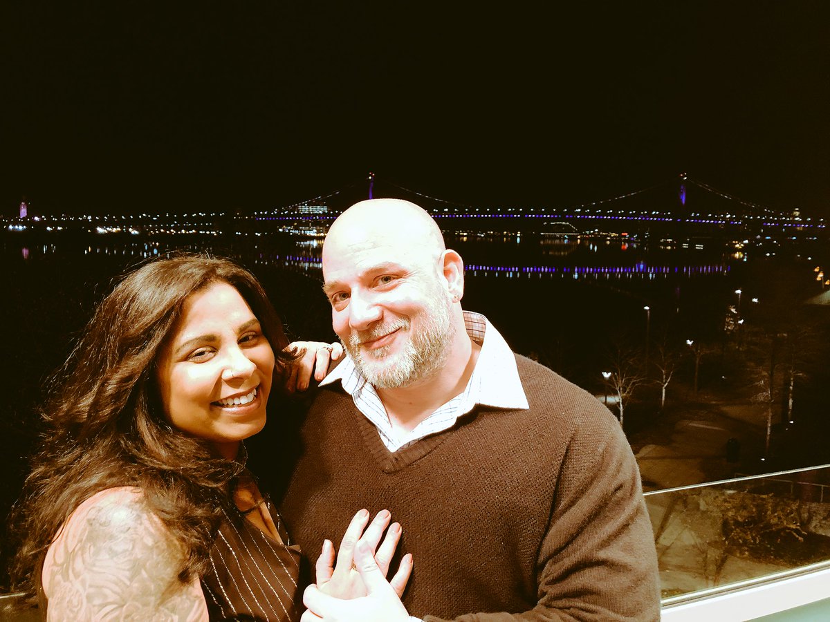 AMaxxBeats's tweet image. Her Smile Says It All. It is as EPIC as the Philly Skyline behind us.
When you make each other smile you can conquer anything. #mrsmig #mrmig #producer #Grammys #phila