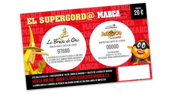 ¿Y si acaba en 80? @MARCA celebra su 80 Aniversario con un boleto especial de El Supergordo con @GordaDeNavidad. Jugamos el 97680... ¿Te apuntas? https://trib.al/A7w0C6i