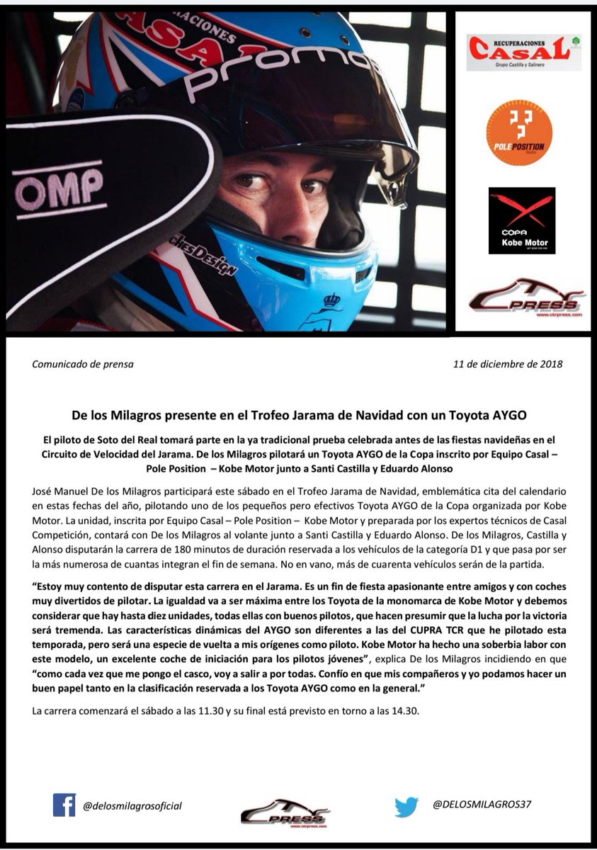 JOSÉ DE LOS MILAGROS tweet media