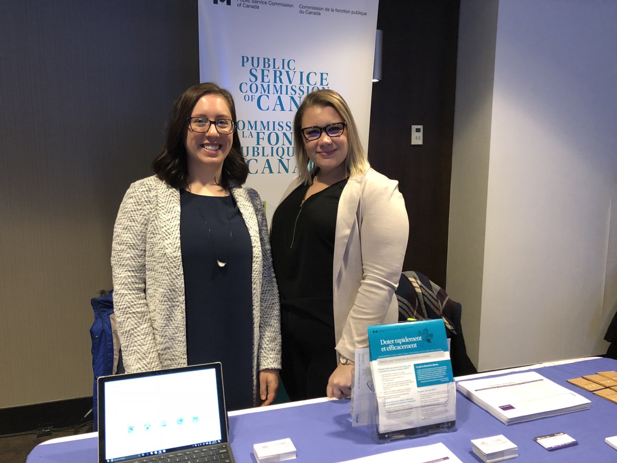 Our team is waiting for you at #MEG2018 in Gatineau, QC. Visit our booth to learn more about political activities, your different recruitment options, and assessment tools under the New Direction in Staffing.