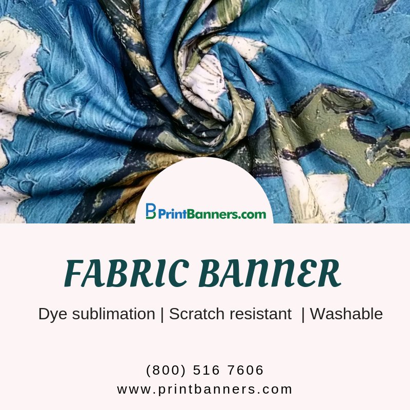 Our #PrintableFabric is a three layered woven fabric that is 100% Polyester. This fabric is wrinkle resistant with minimal light reflection. 
For more features, visit our online store printbanners.com/fabric-banner-…
#FabricBanner #WrinkleFree #PrintBanners #NewYork #RushPrintingServices