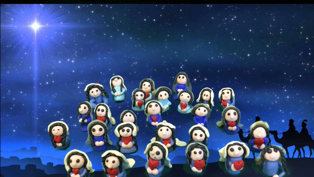 stmarysttown's tweet photo. 6th Class creating their Fimo Nativity Set. Mary is done, only four more to go. 🌠🎄 https://t.co/LUzHLRQi6U