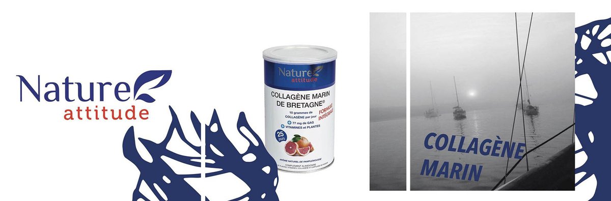 La peau est formée à 80% de collagène. A partir de 20-25 ans, notre capacité à autoproduire du collagène diminue de 1 à 1.5% par an.  Deux doses par jour de Collagène marin de Bretagne vous apporte 10 g de collagène natureattitude.fr/collagene-mari…