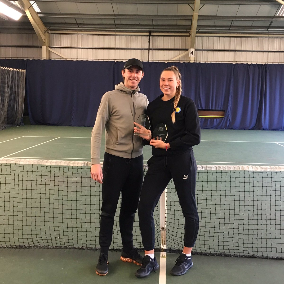 Great year for Porter Tennis Player Andre with 5 British Tour wins &amp; to end the year coming Runner Up at the British Tour Masters &amp; winning the bonus pool. Andre has showed a lot of hard work, perseverance &amp; stuck to the process. You are a credit to Porter Tennis👍💪👏🎾🏆