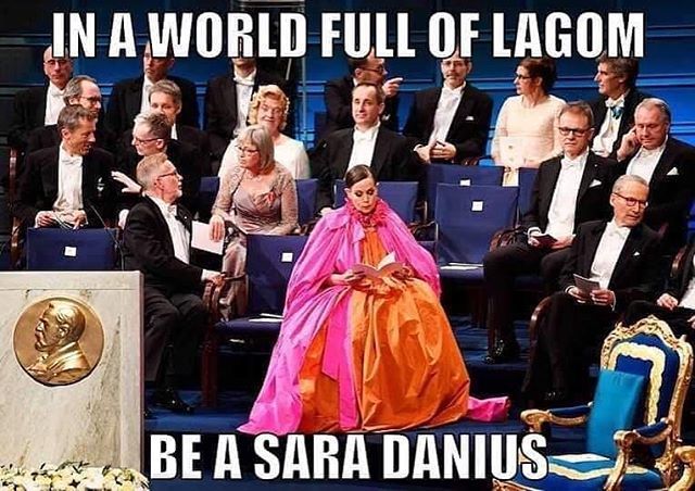 I'm just saying... ☀️😉 #lagom #ordinary #SaraDanius #Nobel