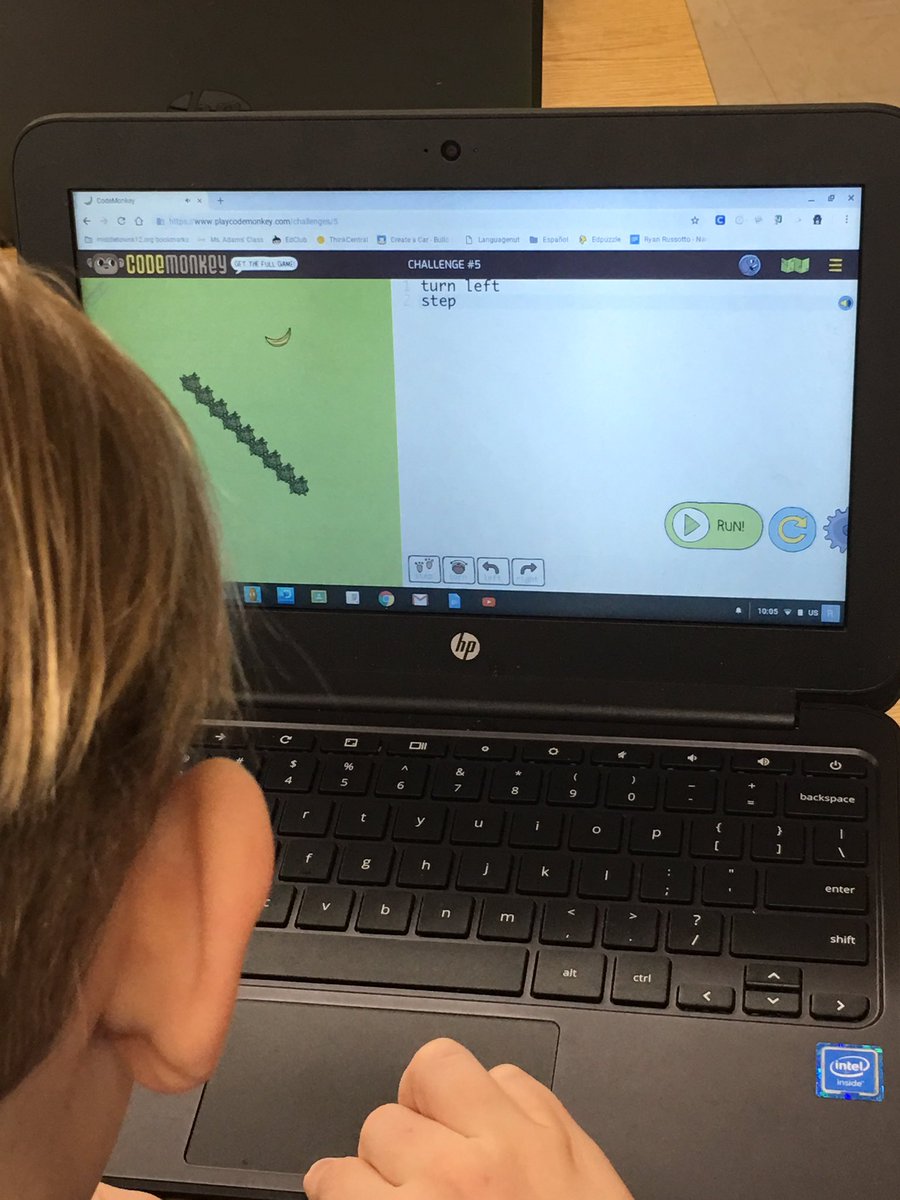 MarlaBeil's tweet image. The coders in @MissAndreaAdams’ class are 🍌 for 💻🐵 @CodeMonkeySTU! #cantstopwontstopcoding #thecodelife #lovetocode #nutswampcoders #MTPSpride @NutSwampTigers