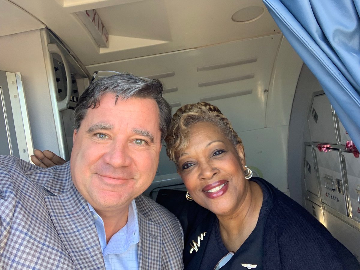 ⁦⁦<a href="/Delta/">Delta</a>⁩ Special thanks to Brenda (aka BJ) on the flight today DL5433 CVG to LGA. Best flight attendant ever! You are lucky to have people like her! And I am lucky to have met her!
