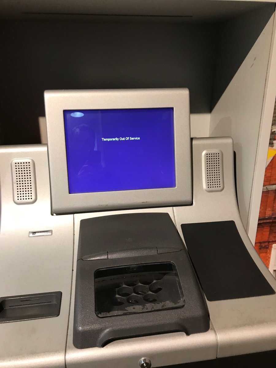 ⁦<a href="/NatWestBusiness/">NatWest Business</a>⁩ ⁦<a href="/NatWest_Help/">NatWest</a>⁩ out of service more than in service, now to que for 10-15 minutes to retrieve coin bags to bag up nearly £300 loose change for the third time lately to then que again 😡