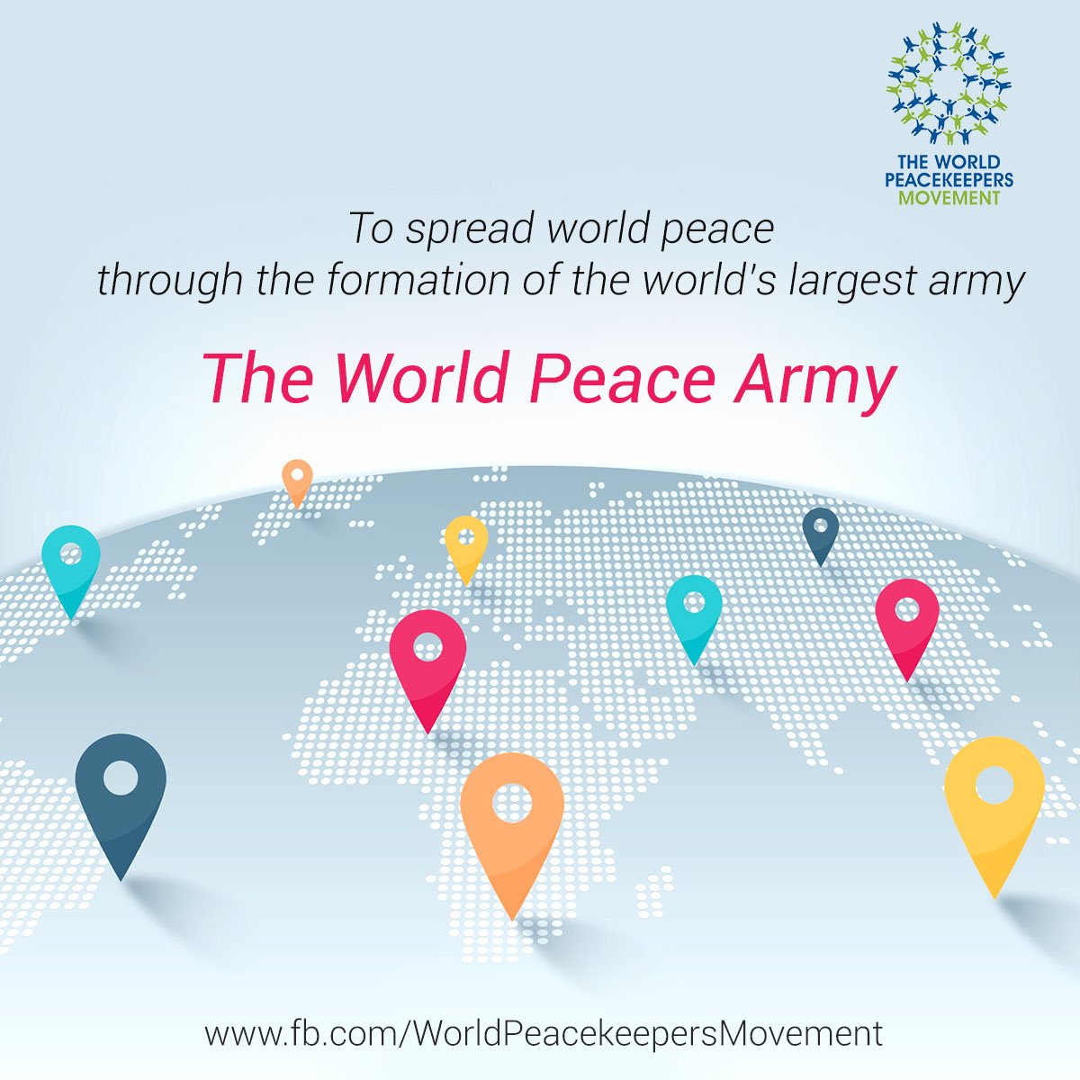 Be a part of our vision. Be a part of our The World Peacekeeper’s Movement.

Join now: twpm.org

#beapeacekeeper #peacearmy
