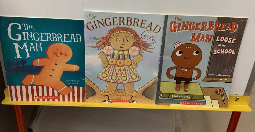 MrsSoleimani's tweet photo. We’re a few books into our gingerbread man unit! Today we had a special gingerbread snack and graphed which part we ate first! https://t.co/MTjQGJMlTh