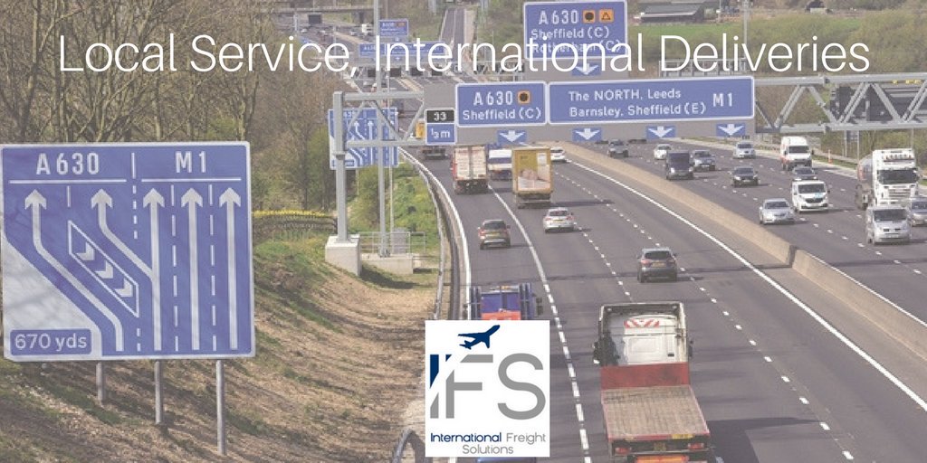 Local collections means we'll ensure your #international #deliveries get there when you need them too > bit.ly/intfreight     

#Yorkshire #Export