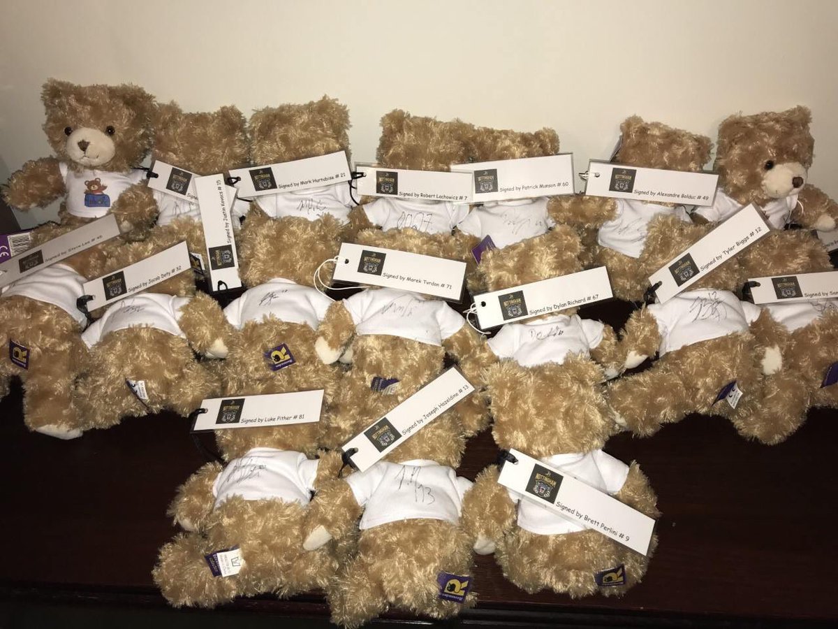 Our charity slot raffle for the @Sl45_AllStars shirt ends at midnight tonight! At only £25 a ticket it’s a great way to get someone something <a href="/PanthersIHC/">Nottingham Panthers</a> related before #xmas and an Xmas card saying a generous donation has been made too. Visit mybagcharity.co.uk/sl45-shirt-raf… for details