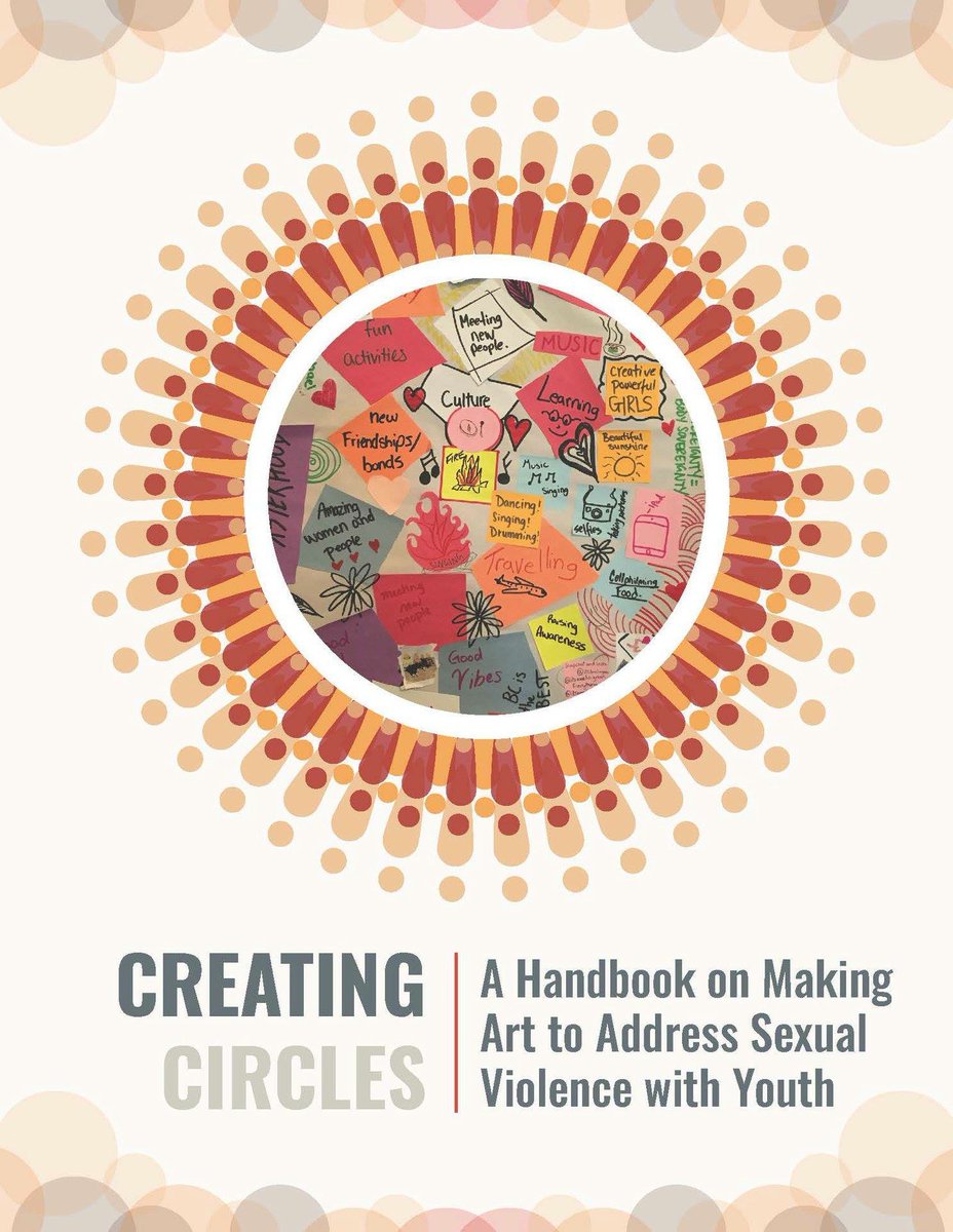 Girls_4Change's tweet photo. Curious about how to engage in PVM when working with youth to address GBV? Stay tuned for Creating Circles: A Handbook on Making Art to Address Sexual Violence with Young People, coming in February 2019!
#EndVAW #16Days #16daysofactivism #myactionsmatter #speakingback https://t.co/5dTIeUtvMo