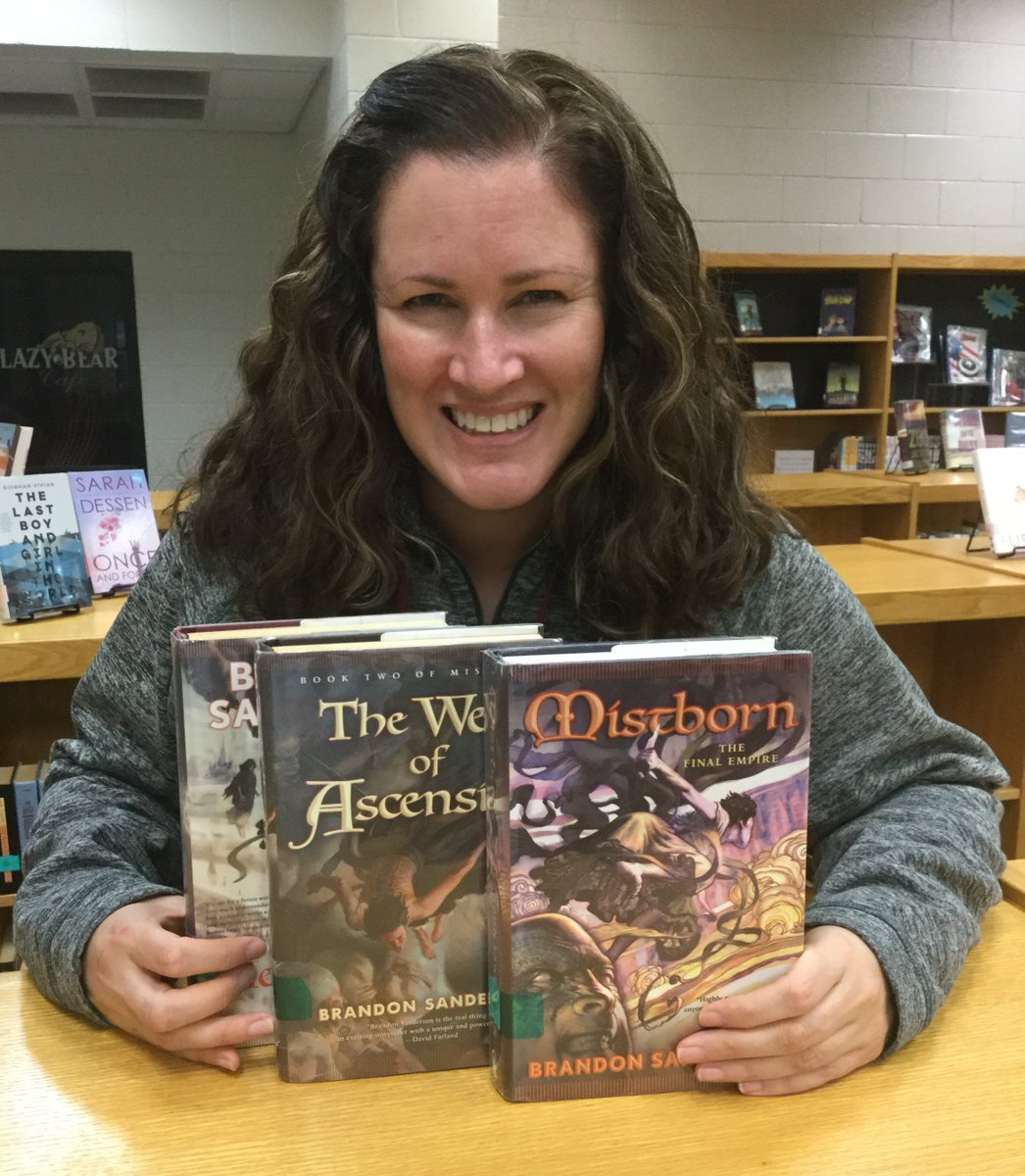 NanLanford's tweet image. Our #teacherreader spotlight for this week is ILS @DianneSchumac13. Schumacher reads for the shared experiences that books afford. "When I read, it reminds me that no matter what I'm feeling, others have been there and felt the same way." #CvHSMediaCenter #readview @CVHSGrizzlies