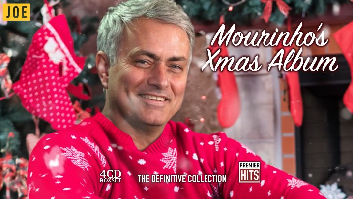 Introducing Mourinho's Christmas Album for the special one in your life...