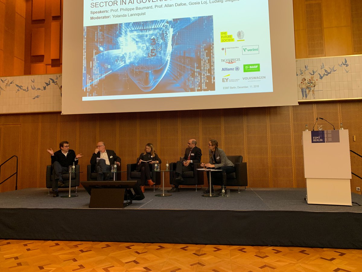 thefuturesoc's tweet photo. .@YolandaLannqist moderating "The Role of the #Private Sector in #AI #Governance" panel @esmtberlin Digital Society Conference https://t.co/YIvGqtfQvd