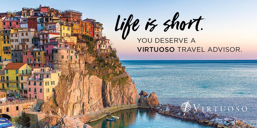 Virtuoso's tweet image. Your time matters, and you deserve the best. 
Learn more: virtuoso.com/travel-advisors 
#virtuosotravel #findanadvisor