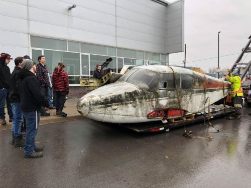 MohawkCollege's tweet image. Part 2: Old Aircraft gets a second life mohawknewsdesk.ca/part-2-old-air…