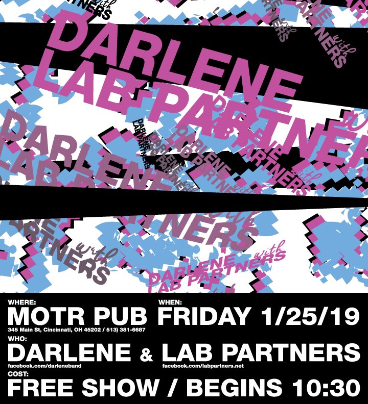 We’ve got a couple of shows coming up. Jan 25 at MOTR in Cincinnati