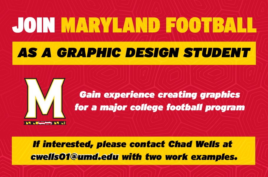 Maryland Football On Twitter Join Maryland Football As A