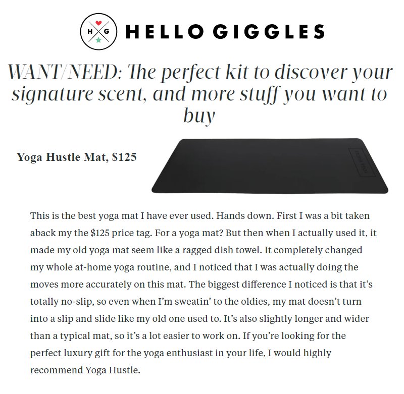 YogaHustle's tweet photo. If you're looking for the best yoga mat around to treat yourself or your loved ones for Christmas - then checkout The Mat in 5 Different Colors https://t.co/USYuvKZvSG. They just launched this weekend!
#yogagift #ChristmasPresents #yogagifts #yogashopping #yogmat #luxury #yoga https://t.co/k0n1BrlIqM