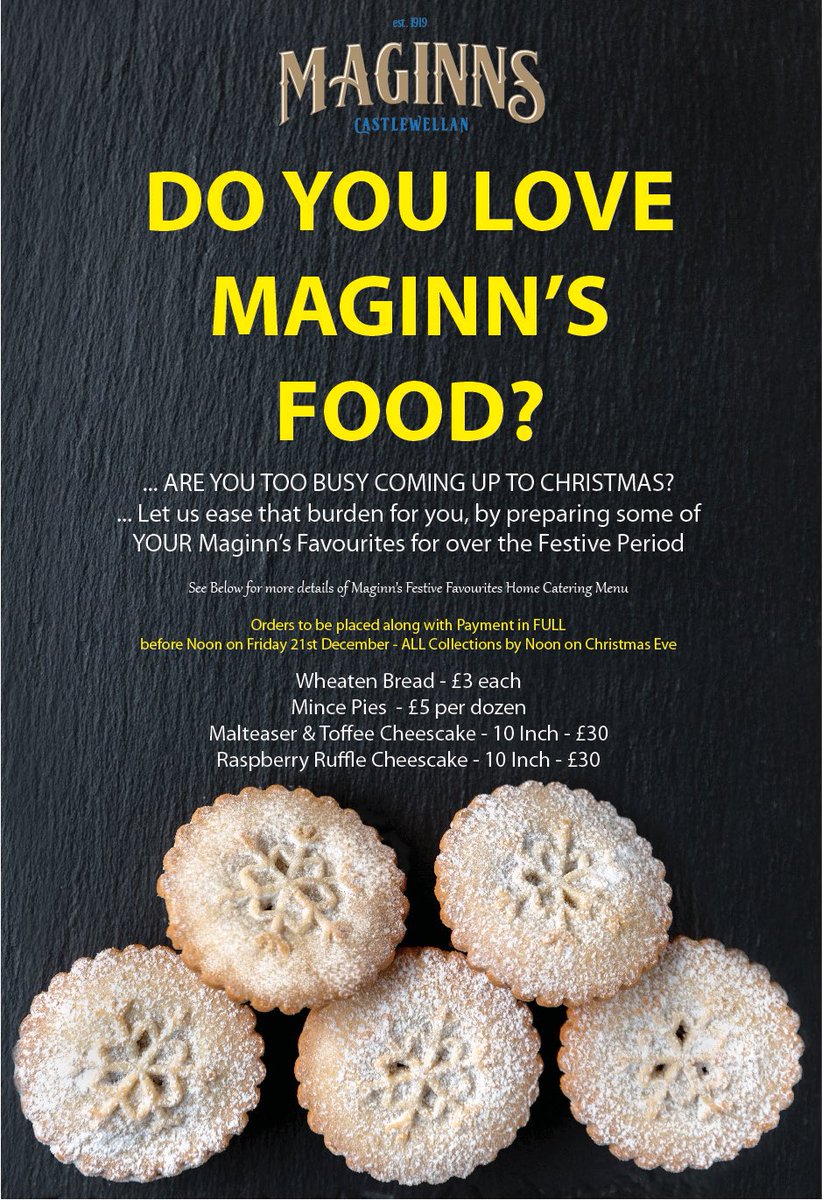 Maginns Castlewellan tweet media