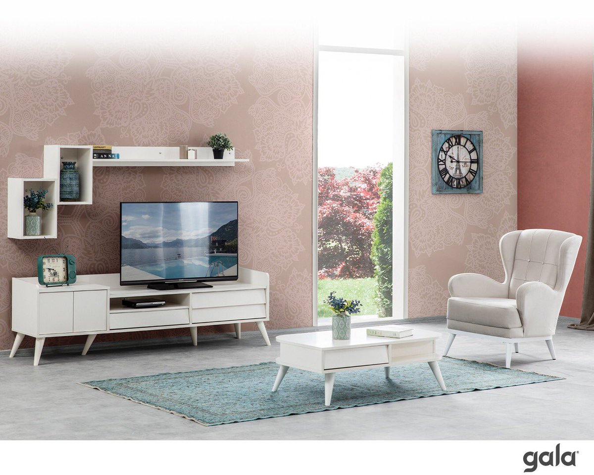 Özel çizgileriyle çağdaş ve estetik tasarım anlayışınızı evinize taşıyor. Beyazın ışıltısı, evinize pozitif enerji veriyor. Luna serisinin ceviz seçeneği de bulunuyor. Luna ve fazlası için web sitemize bekliyoruz: galamobilya.com