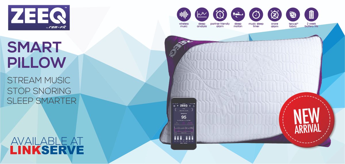 zeeq smart pillow
