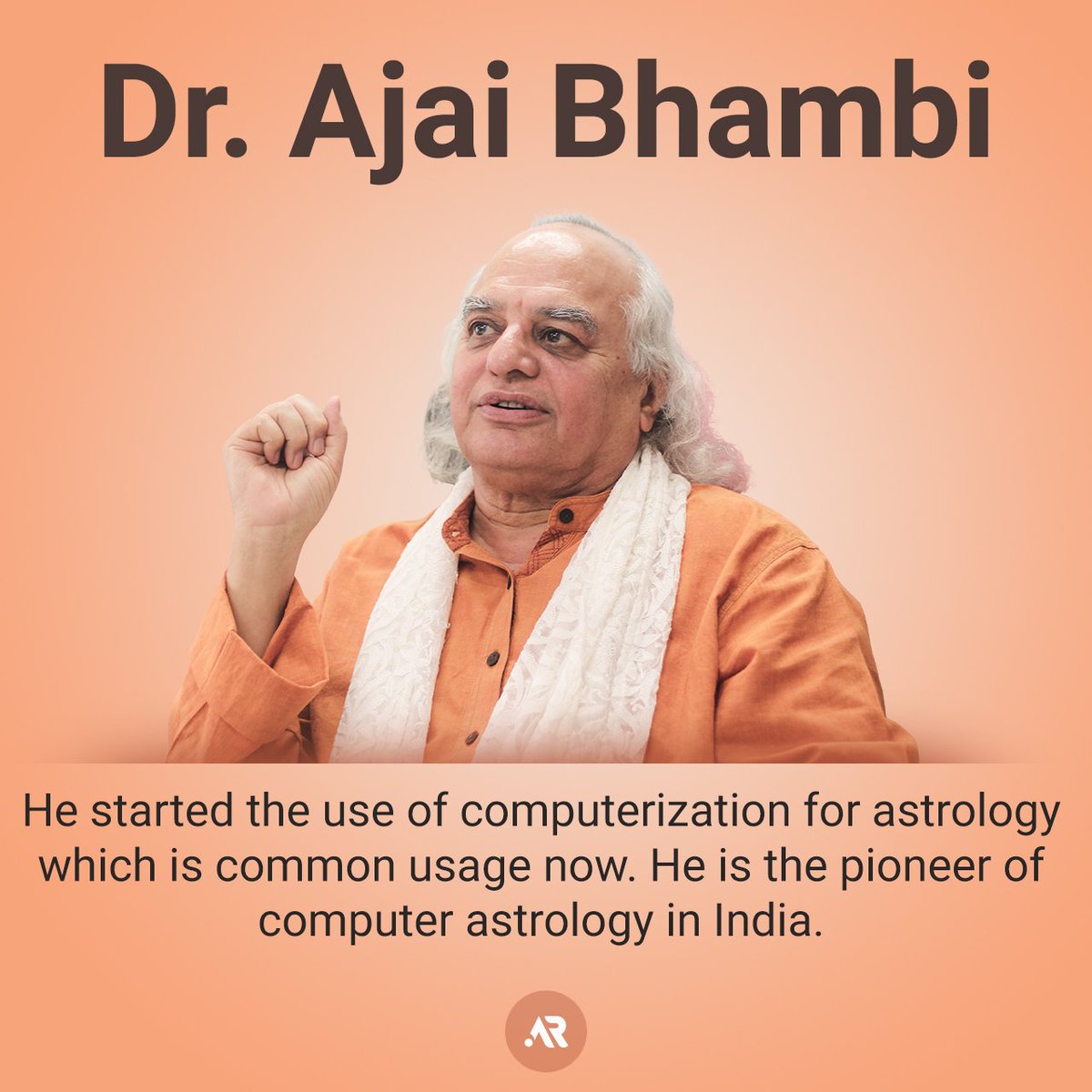 astroroot's tweet photo. #AstroRoot certified and a 40 year experienced #astrologer "Ajay Bhambi". 
https://t.co/6nvelzbLxY https://t.co/WeZcbqVLz2