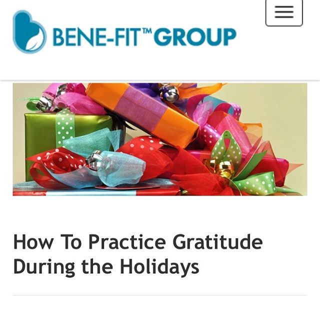 benefit_well's tweet photo. Tis the season to practice gratitude! Practicing gratitude is associated with increased levels of happiness. If you don’t want to be a Scrooge this holiday season, try practicing gratitude with our helpful tips! {link in bio}
#benefitwellness #mindfulnes… https://t.co/nGFHfZMWt5 https://t.co/qfY3QiMrAI