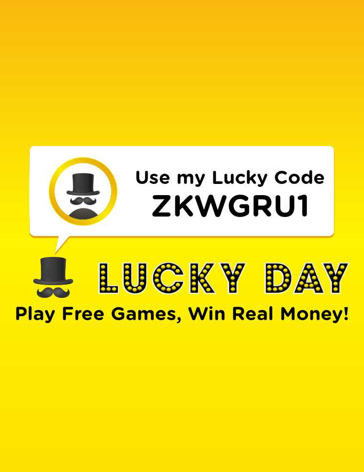AzamTaim's tweet image. With @LuckyDayApp, every day is a chance to win real money and prizes by playing FREE games! Use my Lucky Code 'ZKWGRU1' to get started luckyday.app.link/tACrUxeOxS