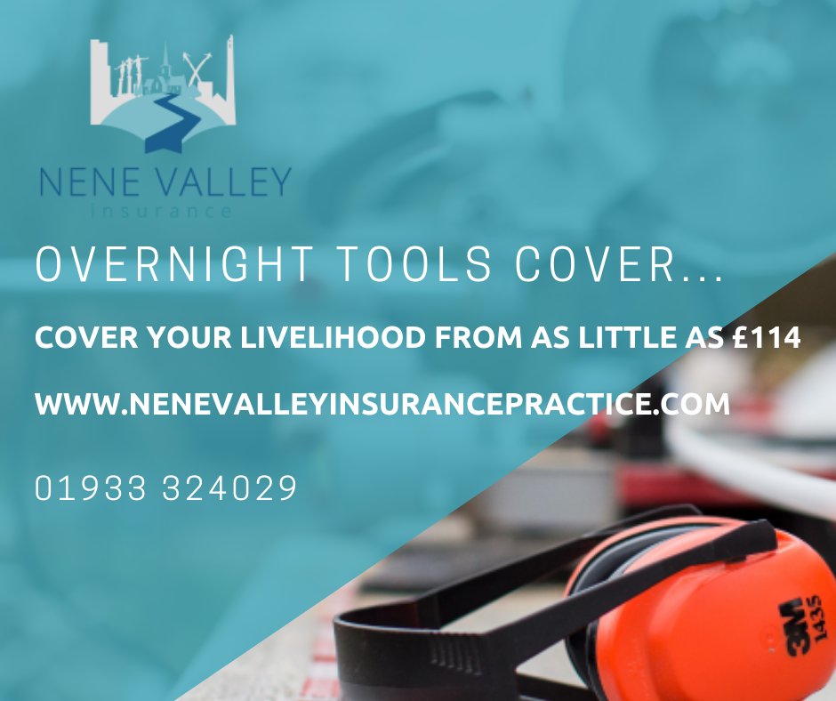 Nene Valley Insurance Practice (@valleynene) on Twitter photo Check out our #toolscover policy , up to £10K cover for less than £250 per year , per vehicle - Call the office 01933 324 029 or email pg@nenevalleyinsuranceractice.com Check out our #toolscover policy , up to £10K cover for less than £250 per year , per vehicle - Call the office 01933 324 029 or email pg@nenevalleyinsuranceractice.com