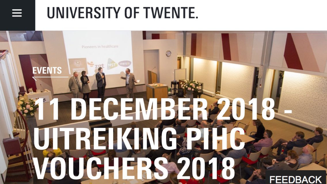 ZaatMarcel's tweet photo. Namens @RabobankEH aanwezig bij de #AwardCeremonyPIHC2018; @AnkaMulder van @Saxion opent de Ceremony; benieuwd naar de nieuwe innovaties die gepresenteerd worden. https://t.co/tqr8gSEPEb