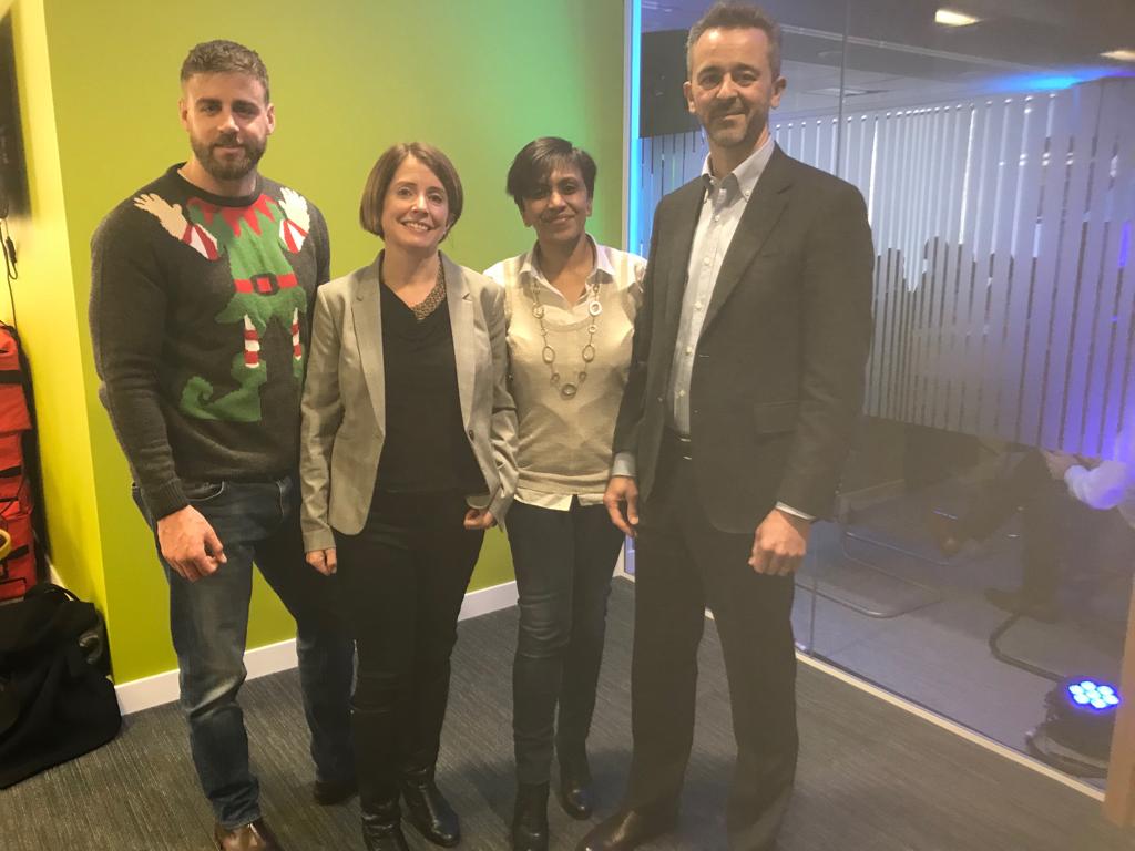 VMware_EMEA's tweet photo. Delighted to host the British Heart Foundation @TheBHF at the VMware UK office today and to support its great work further through some festive donations and CPR training #VMwareInnovatingforGood #TechforGood https://t.co/LSjvXmToOF