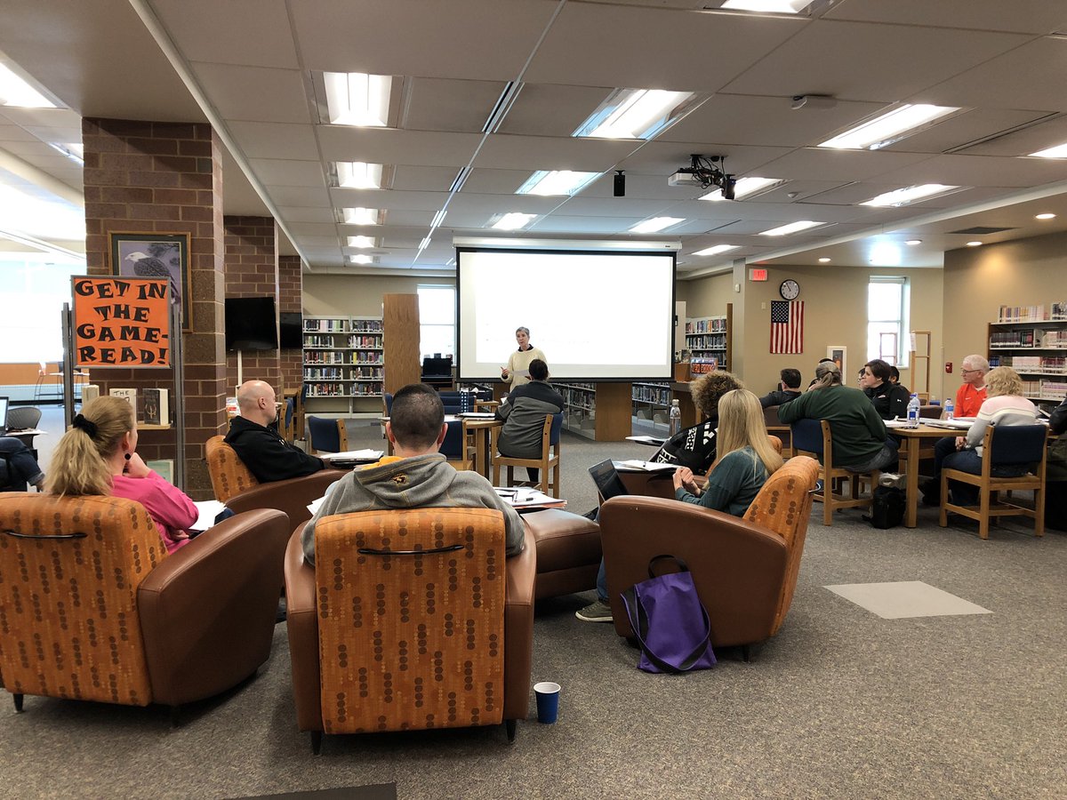 Staff teaching staff...the most impactful professional development! #kaukaunahighschool