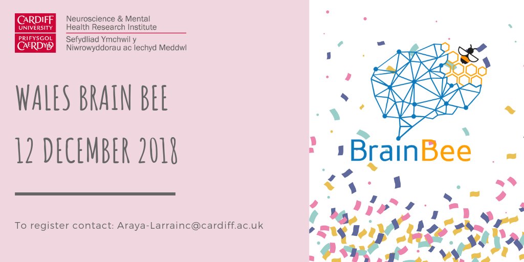 We're very excited for our annual Wales <a href="/BrainBee_UK/">British Brain Bee</a> event tomorrow! Welcoming over sixty AS and A Level students from around Wales to compete for the neuroscience title. See you all tomorrow and best of luck to the competitors 🏆 #Wales #neuroscience #education #STEMeducation