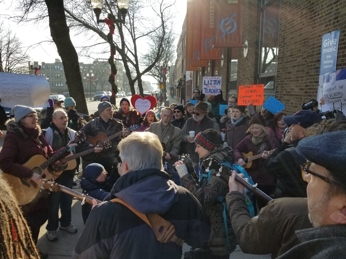 OTS teachers rally