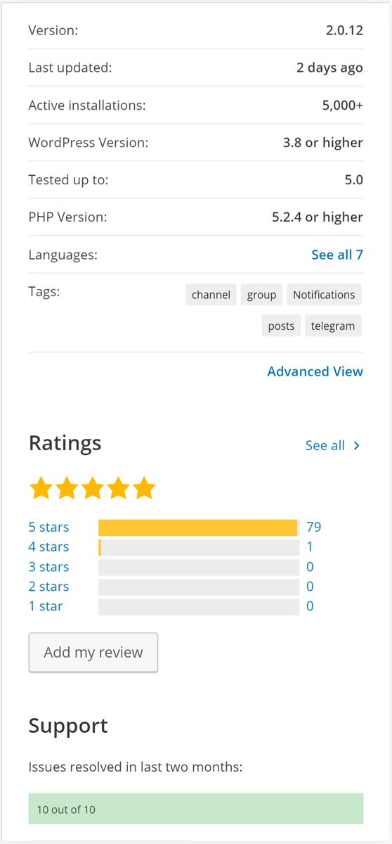 Thank you all for coming along this long with us!
5,000+ Active Installs 😍😍😍