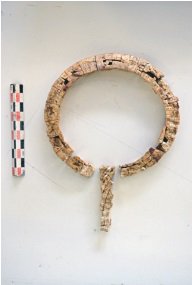 theo_nash's tweet photo. Below the level of the 'Fetish Shrine' was a Neopalatial cultic building -- this is where they found the ivory sceptre with Linear A (this, alas, is the only picture we have). https://t.co/igsFHo5FVC