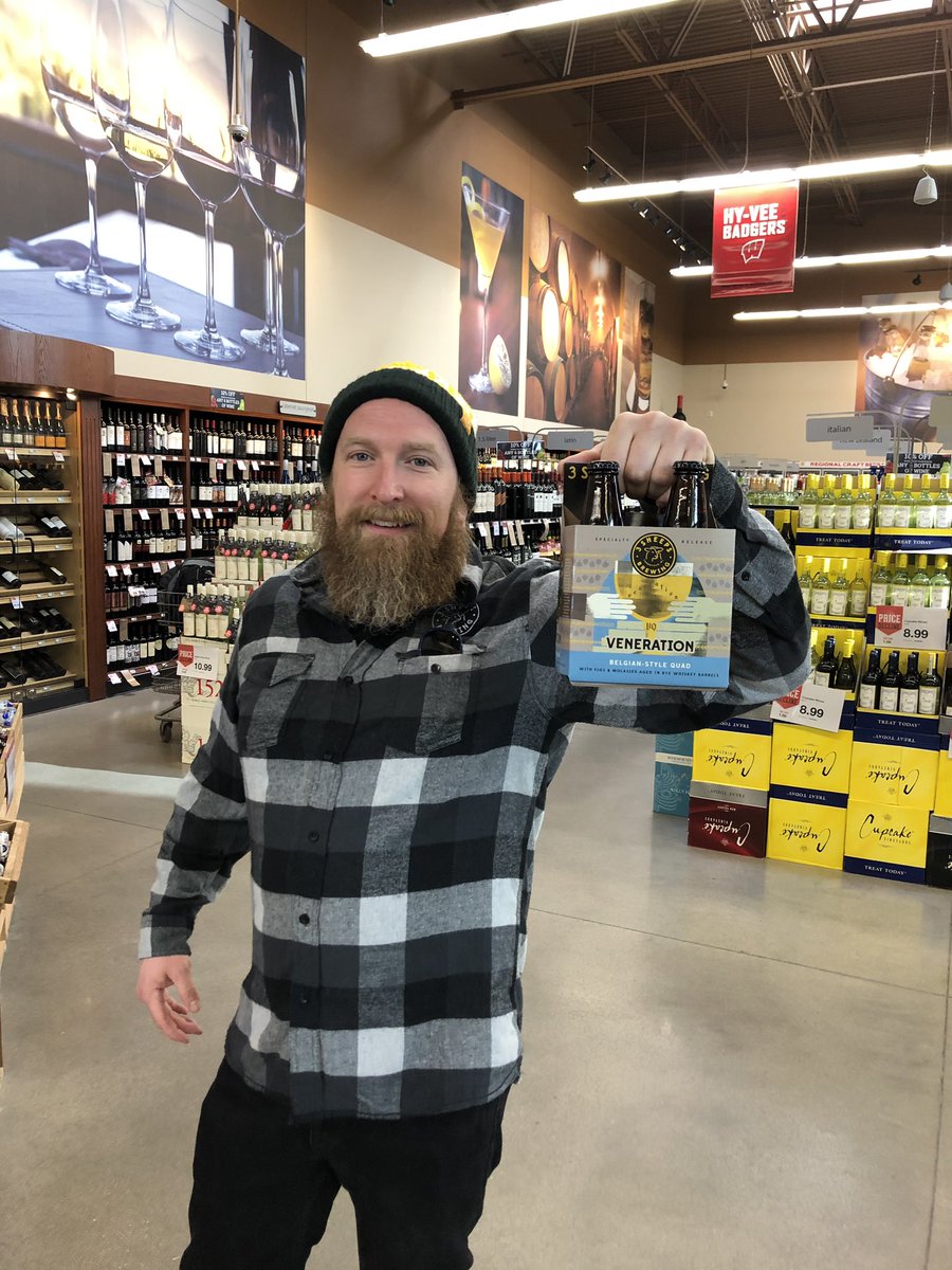 KaraTheBear's tweet photo. Come on in and grab the newest from @3SheepsBrewing Veneration Belgian Quad is here! And if you’re lucky, you might even run into Andy! https://t.co/QodQxGr370