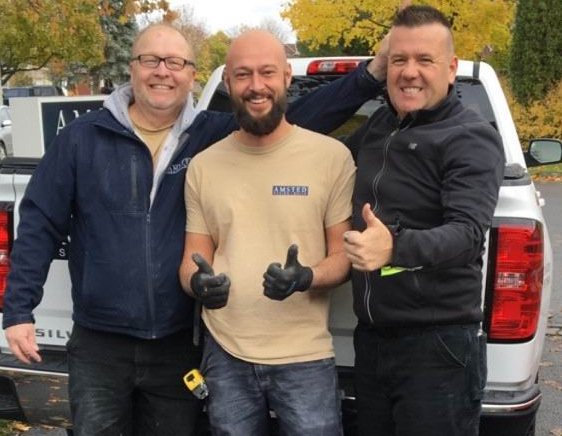 AmstedDB's tweet photo. Thumbs up! There’s a theme here as several of our guys give the A-OK from the job site. Shown are Zak, Andrew, Steve, Joe &amp; Guy. Keep up the good work, fellas! #amsted #workfamily https://t.co/0g3qryDog7