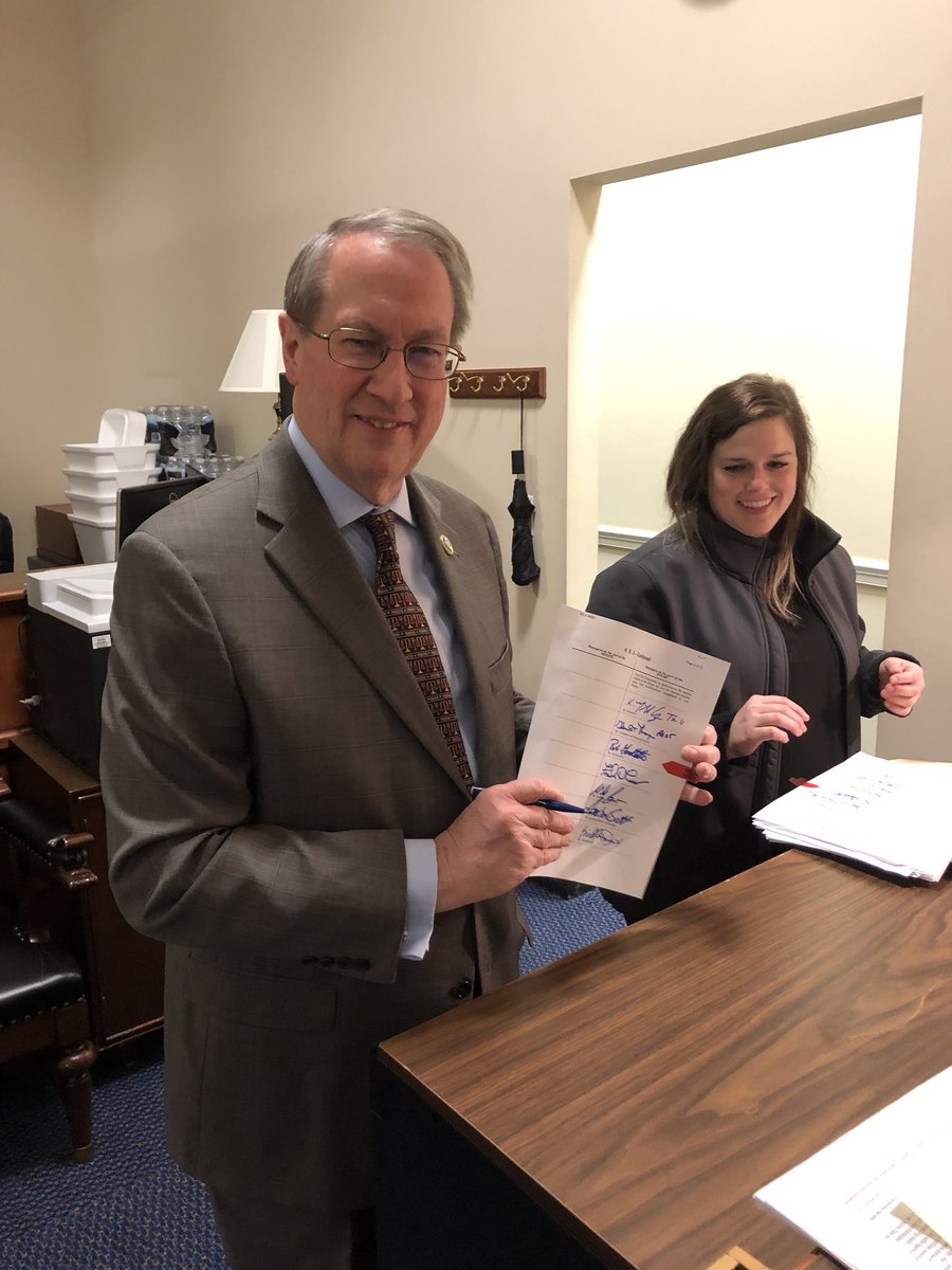 Yesterday I signed the Conference Report for the final Farm Bill of my term in office. It has been a privilege to represent #VA06 farmers and to work on a Farm Bill that meets the needs of rural America.