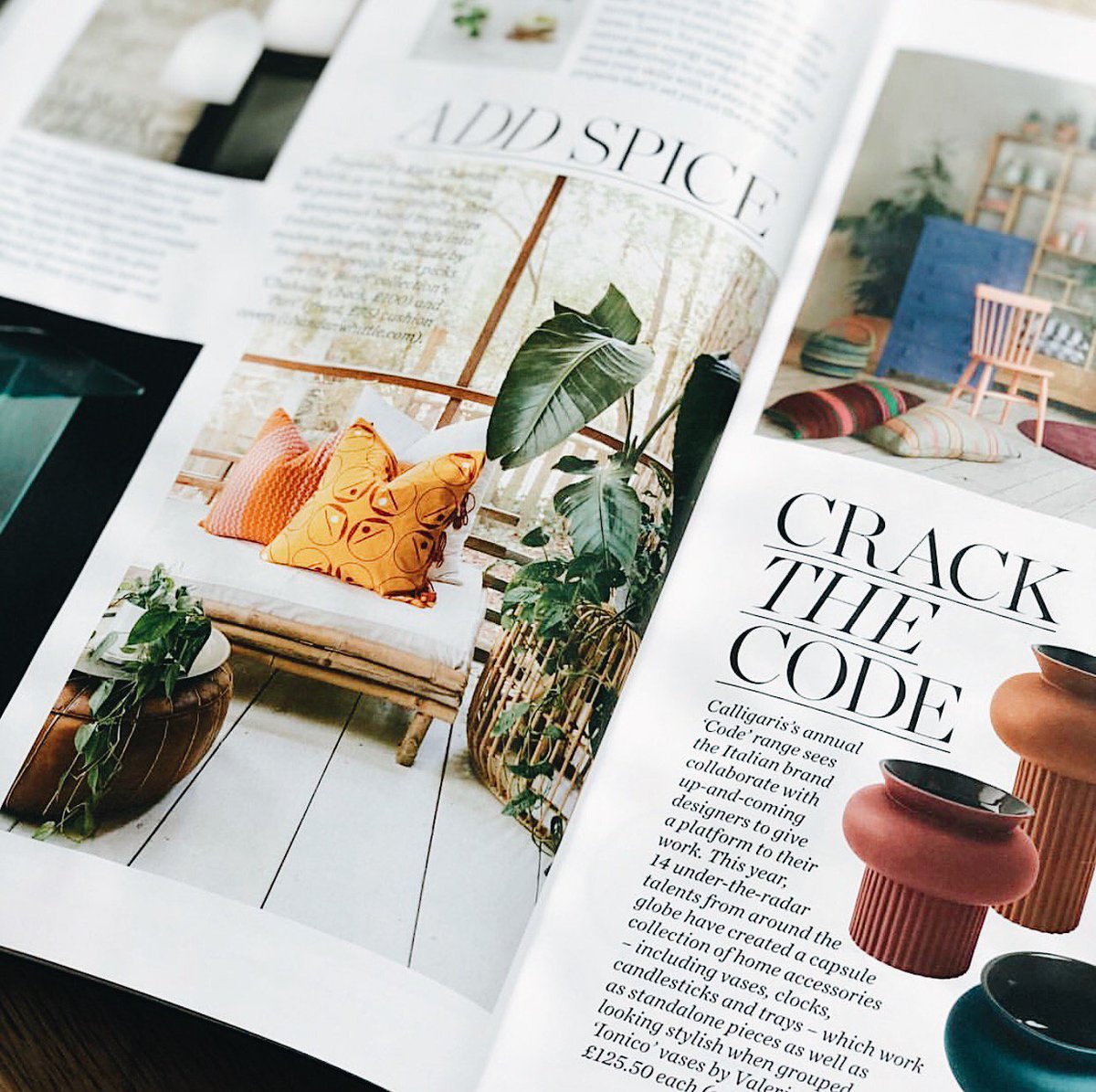 VMGCreative's tweet photo. Proud of our dear friend Kam and her new venture @chandanwhittle for being featured in the latest issue of @ELLEDecorUK. Her latest collection, The Bindi Collection, promotes the beauty of the Indian tradition and adds a splash of color to any room. Congratulations, Kam! https://t.co/xlOMIv4V21