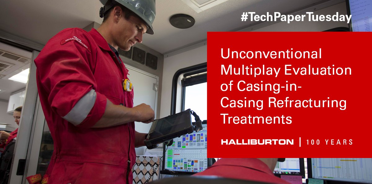 Halliburton's tweet photo. Halliburton successfully implements 75 casing-in-casing refracturing treatments in the Haynesville resulting in an average estimated ultimate recovery increase of approximately 150%. Read more in our #TechPaperTuesday >> https://t.co/tPCveDZcin https://t.co/gPslSOWjUG