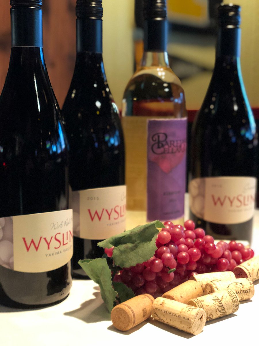 Whose favorite day of the week is Wine Wednesday?
With 40% ANY bottle of wine it is easy to see why! 
Bring your friends for a night out!