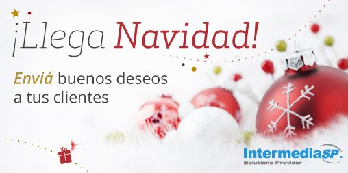 intermediasp's tweet photo. Deseale felices fiestas a tus clientes, contactos y proveedores. Nosotros te ayudamos!!
https://t.co/mS9A8n7pPj https://t.co/OxPPRogoxr