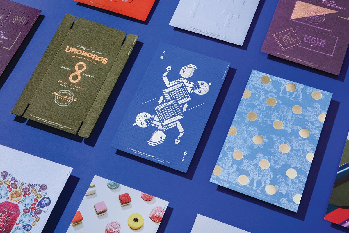 HOWbrand's tweet image. @DesignArmy refreshes @NeenahPaper’s CLASSIC Collection with a contemporary twist on a classic favorite -- with award-winning results. Congrats to DESIGN ARMY -- BEST OF SHOW in the 2018 #HOWDesign Promotion &amp;amp; Marketing Design Awards! buff.ly/2AC3dyd

#designarmy